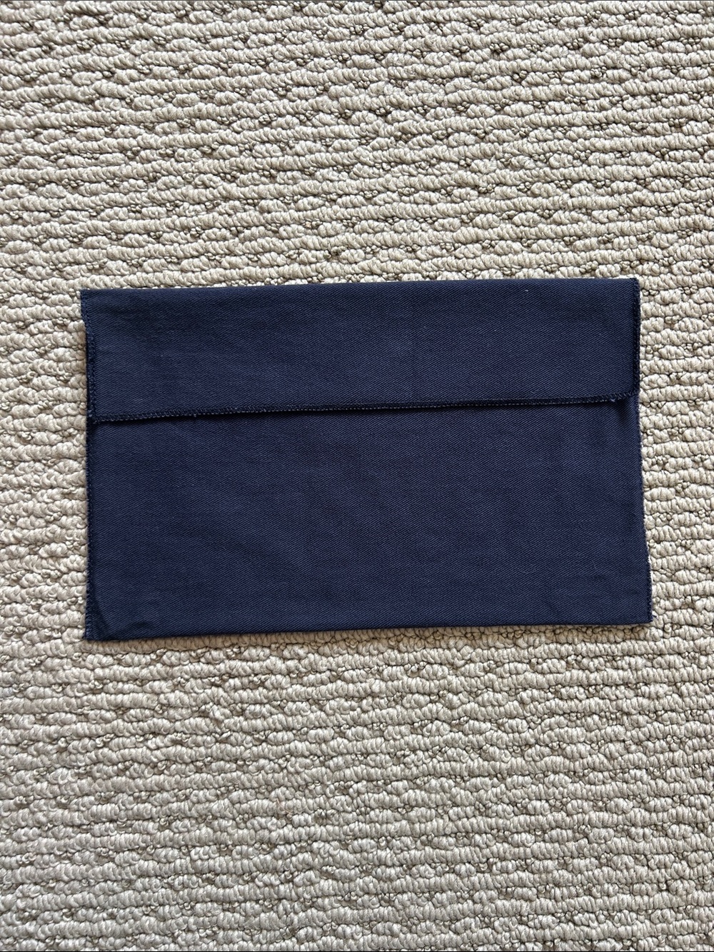 Ralph Lauren Navy Blue Wallet on Chain Cover / Envelope Dust Bag
